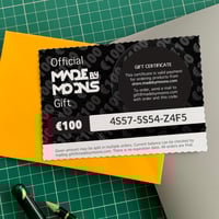  Gift certificate
