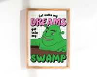 Shrek's Swamp Print