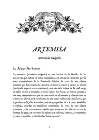 Image 2 of PDF Artemisa y ajenjo | herbarium veneficii I (Artículo digital)