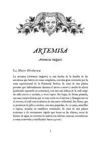 Image 2 of PDF Artemisa y ajenjo | herbarium veneficii I (Artículo digital)