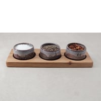 Image 1 of Hikers Condiment Server Set