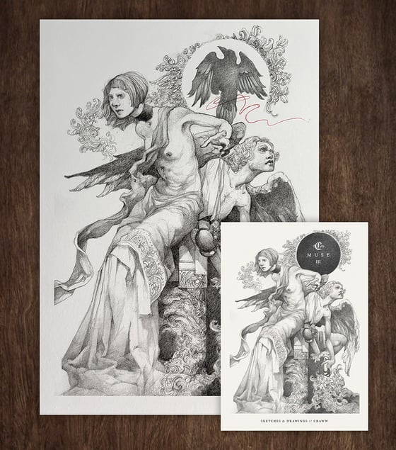 Image of MUSE III - embellished print and book preorder 01