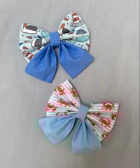 Image 1 of Seagulls or Crabs Bow Ties / Sailor Bows