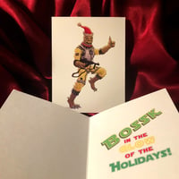 Image 1 of BOSSK CHRISTMAS CARD!