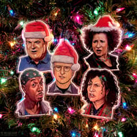 Image 1 of CURB Christmas Ornaments 5 PACK!