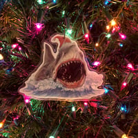 Image 2 of JAWS CHRISTMAS ORNAMENT!