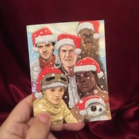 Image 4 of 10 PACK AWOKEN FORCE Christmas CARDS!!