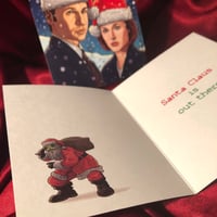 Image 3 of Santa Claus is OUT THERE Christmas CARD!