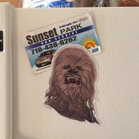 Image 1 of CHEWIE FRIDGE MAGNET!