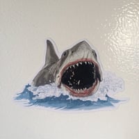 Image 5 of JAWS Open Mouth FRIDGE MAGNET