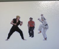 Image 5 of KARATE Fridge Magnet SET!