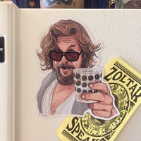 Image 1 of THE DUDE Fridge MAGNET