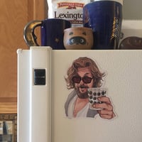 Image 2 of THE DUDE Fridge MAGNET