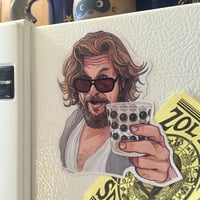 Image 3 of THE DUDE Fridge MAGNET