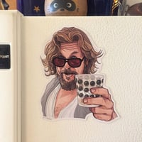 Image 4 of THE DUDE Fridge MAGNET