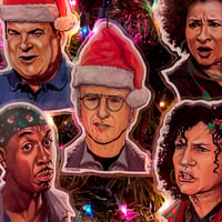 Image 4 of CURB Christmas Ornaments 5 PACK!