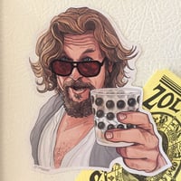 Image 5 of THE DUDE Fridge MAGNET