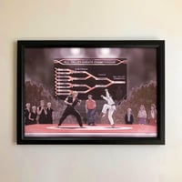 Image 1 of KARATE KICK: Final Fight! 13x19" Limited Edition PRINT