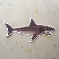 Image 1 of JAWS SHARK Waterproof STICKER!