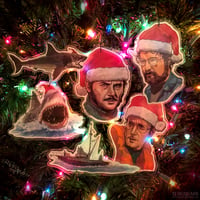 Image 1 of JAWS Christmas ORNAMENT 6 Pack SET!