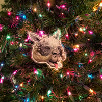 Image 2 of TAUNTAUN Christmas ORNAMENT!