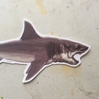 Image 2 of JAWS SHARK Waterproof STICKER!