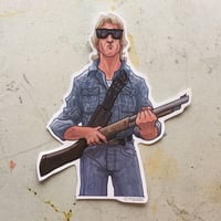 Image 1 of JOHN NADA Waterproof STICKER!