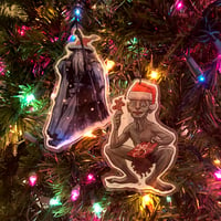 Image 2 of PRECIOUS/GREY WIZARD Christmas Ornament 2 PACK COMBO!