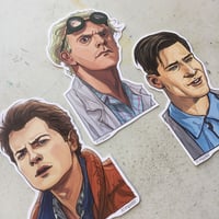 Image 2 of BttF Waterproof Sticker SET!