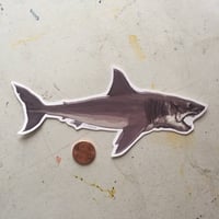 Image 4 of JAWS SHARK Waterproof STICKER!