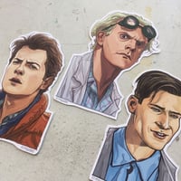 Image 3 of BttF Waterproof Sticker SET!