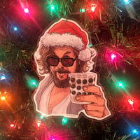 Image 1 of THE DUDE Christmas ORNAMENT!