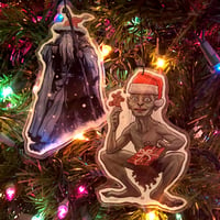 Image 3 of PRECIOUS/GREY WIZARD Christmas Ornament 2 PACK COMBO!