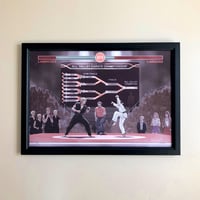 Image 1 of KARATE Final Fight 13x19" Video Game Variant Limited Edition PRINT