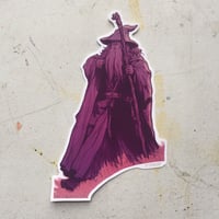 Image 1 of GREY WIZARD Waterproof STICKER!