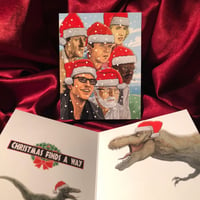 Image 1 of JURASSIC Christmas CARD!