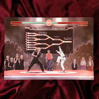 Image 2 of KARATE Final Fight 13x19" Video Game Variant Limited Edition PRINT