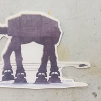 Image 3 of AT-AT Waterproof Sticker!