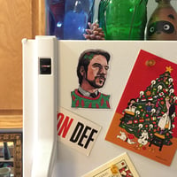 Image 3 of HANS Christmas Fridge MAGNET!