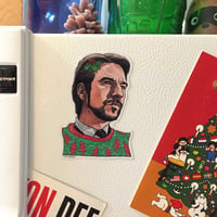 Image 4 of HANS Christmas Fridge MAGNET!