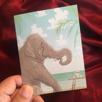 Image 1 of ELEPHANT'S TEACUP CARD!