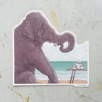 Image 1 of ELEPHANT'S TEACUP Waterproof STICKER!