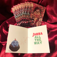 Image 1 of 10 PACK JABBA BELLS Christmas CARDS!