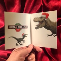 Image 5 of JURASSIC Christmas CARD!