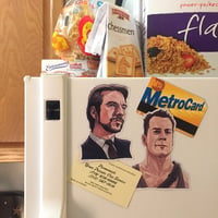 Image 2 of HANS/McCLANE Fridge Magnet COMBO!