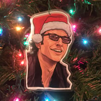 Image 2 of IAN Jurassic Christmas ORNAMENT!