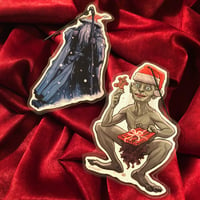 Image 5 of PRECIOUS/GREY WIZARD Christmas Ornament 2 PACK COMBO!