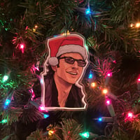 Image 3 of IAN Jurassic Christmas ORNAMENT!