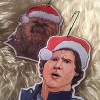 Image 5 of HAN/CHEWIE Christmas Ornament 2 PACK!