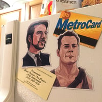 Image 5 of HANS/McCLANE Fridge Magnet COMBO!